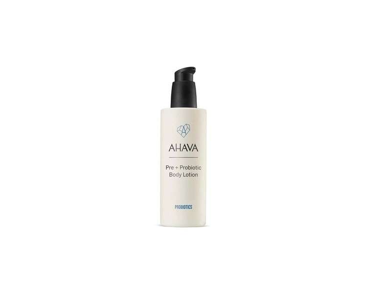 AHAVA Probiotic Body Lotion 8.5 Fl Oz - Green Floral Marine Scent Lightweight for All Skin Types