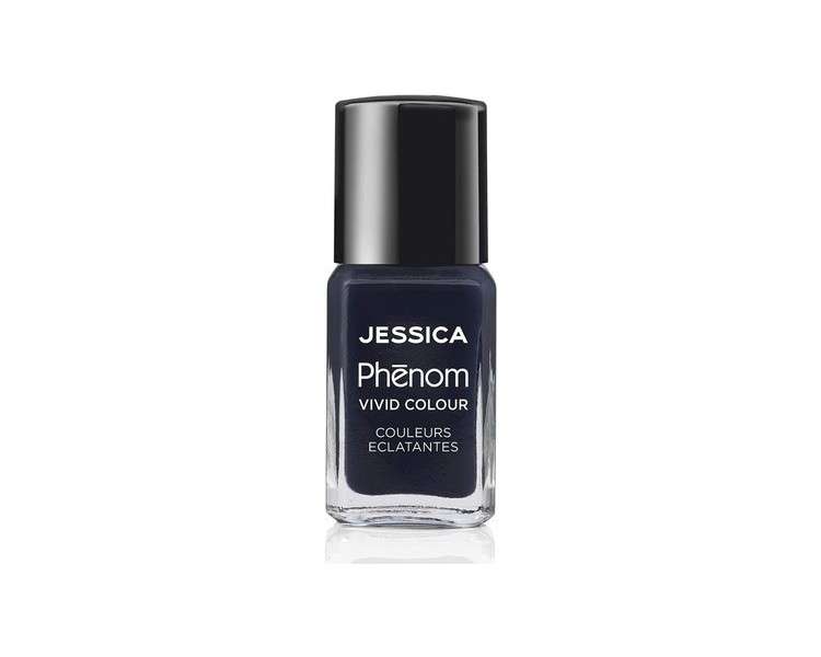 JESSICA Phenom Vivid Colour Nail Polish Blue Blooded 14ml