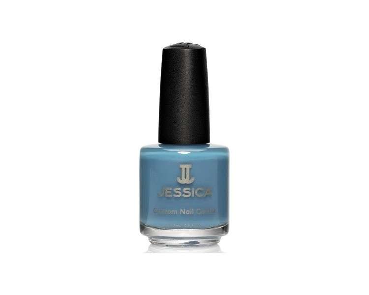 JESSICA Custom Colour Nail Polish Thunderbird 14.8ml Blue