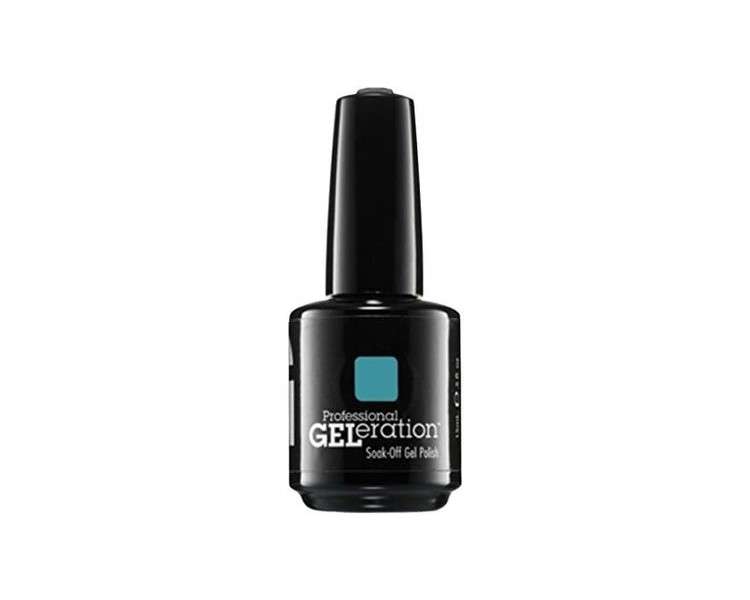 Jessica Geleration Gel Nail Faux Fur Blue