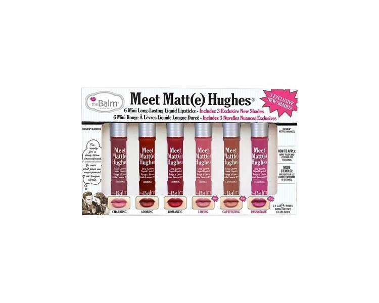 theBalm Meet Matte Hughes Mini Long-Lasting Liquid Lipsticks Volume 3