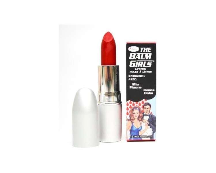 The Balm Girls Lipstick Mia Moore Rich Creamy Red
