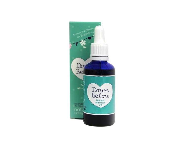 Natural Birthing Company Down Below Perineal Massage Oil 50ml