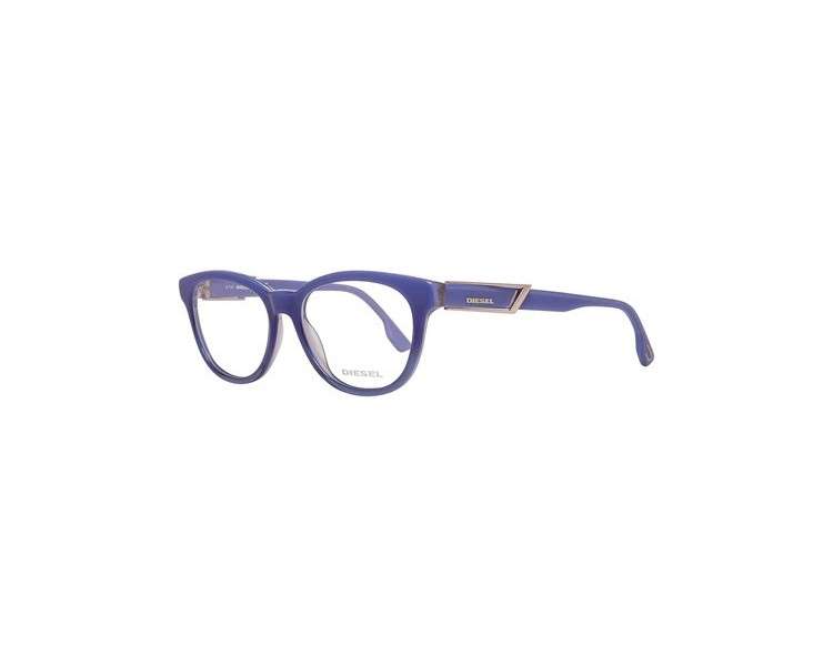 Diesel Eyeglass Frames DL5112 52090 Round Frames 52 Blue