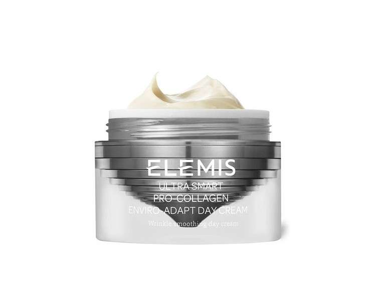 ELEMIS Ultra Smart Pro-Collagen Day Cream Deeply Hydrates Protects and Softens Skin for a Younger Firmer-Looking Complexion 50ml