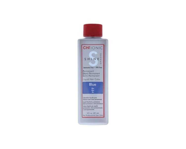 CHI Ionic Shine Shades Liquid Hair Color Unisex 90ml Blue