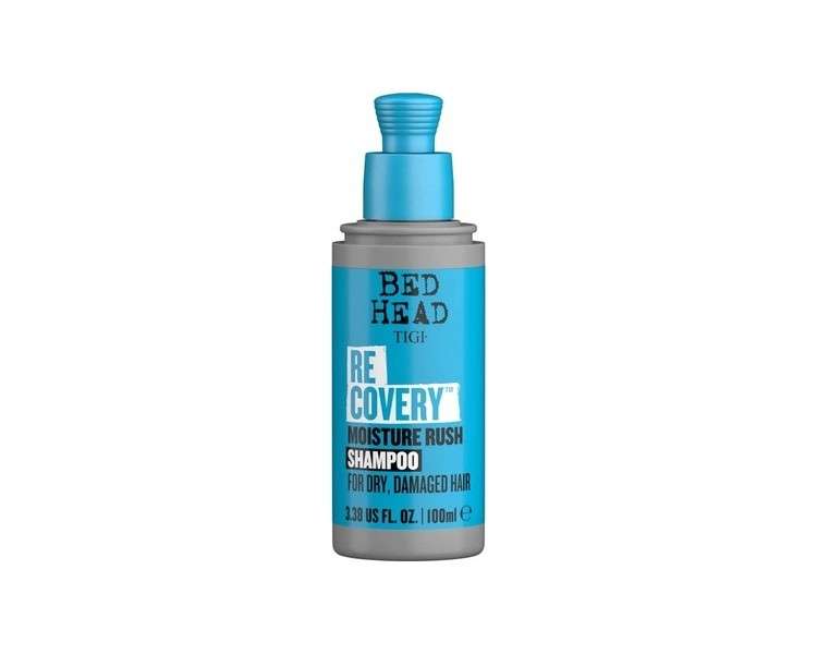 Bed Head by TIGI Recovery Moisturizing Shampoo Ideal for Dry Damaged Hair Travel Size 100ml
