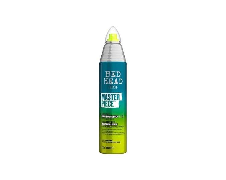 Bed Head by TIGI Masterpiece Shiny Hairspray Extra Strong Hold Hair Styling 340ml