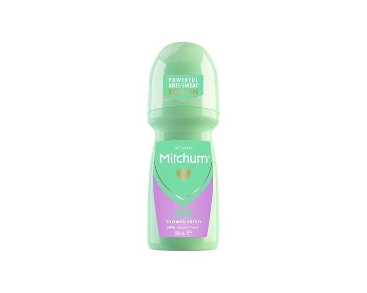 Mitchum Women 48HR Protection Roll-On Deodorant & Antiperspirant Shower Fresh 100ml