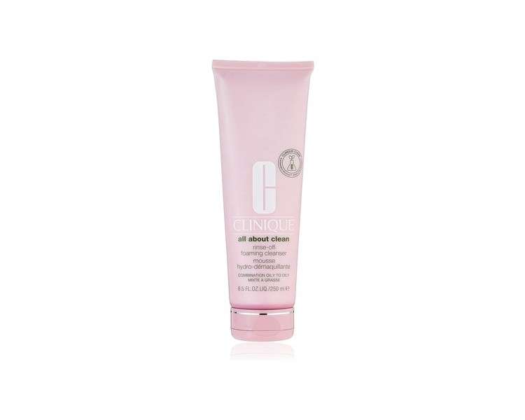 Clinique All About Clean Rinse-Off Foaming Cleanser for Combination Oily to Oily Skin 250ml