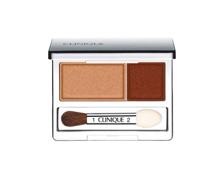 Clinique All About Duo Eye Shadow Number 01 Like Mink 2.2g