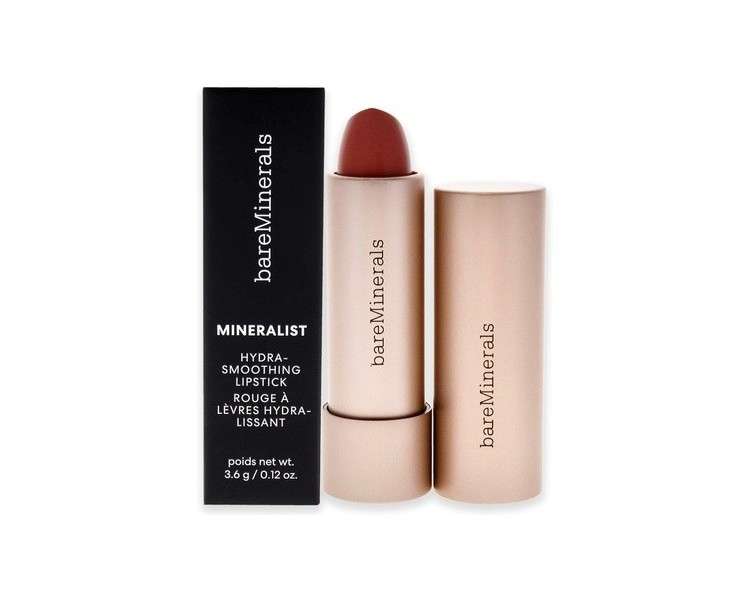 bareMinerals Mineralist Hydra-Smoothing Lipstick Grace for Women 0.12oz