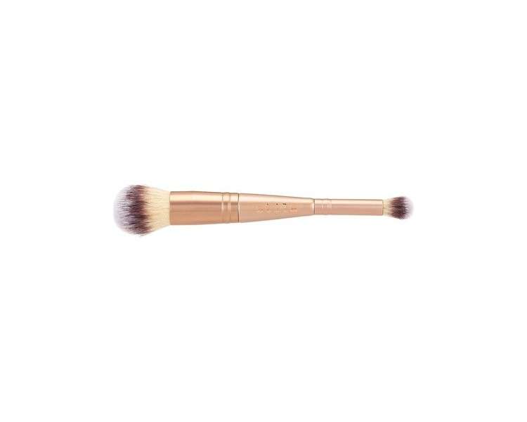 Stila Double Ended Complexion Brush 100% Synthetic Fibres Beige