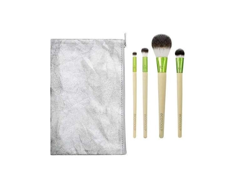 Holiday Vibes Winter Vibes Makeup Brush Gift Set 5 Pieces