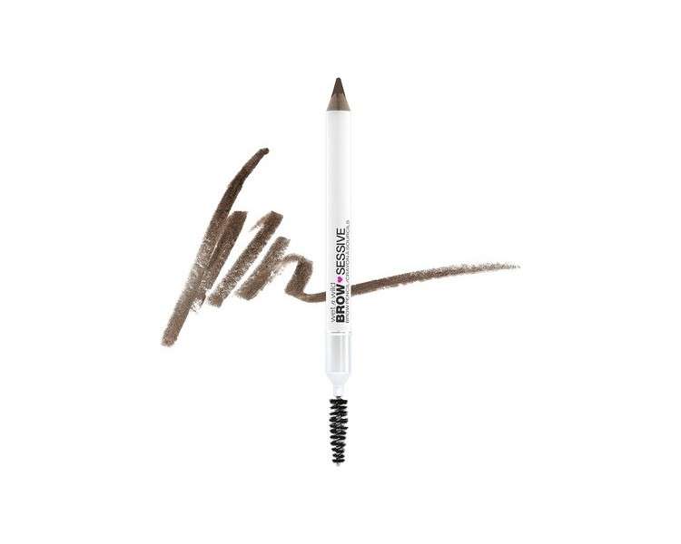 wet n wild Brow-Sessive Eyebrow Pencil with Dual Tip for Thin and Thick Brows Natural Formula Progressive Color Definition Brown