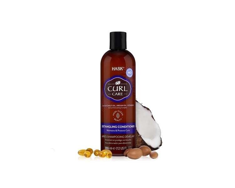 HASK Curl Care Detangling Conditioner 355ml