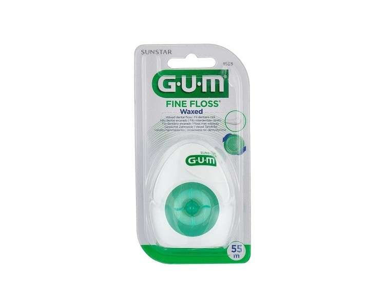 GUM Fine Waxed Floss 1 Unit