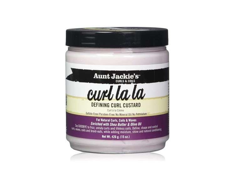 Aunt Jackie's Curls & Coils Curl La La Defining Curl Custard Cream 426g