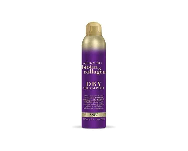 OGX Biotin and Collagen Dry Shampoo 165ml