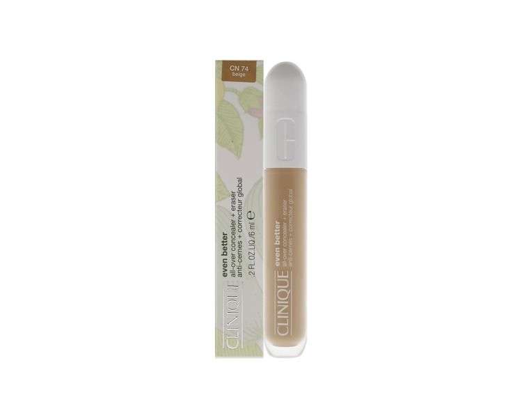 Clinique Even Better All-Over Concealer + Eraser CN 74 Beige 6ml