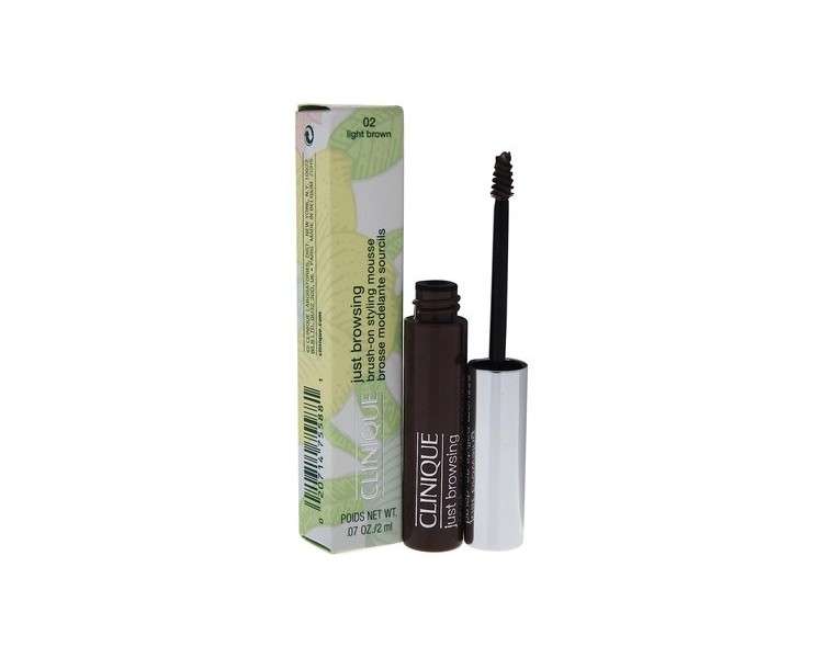 Clinique Just Browsing Brush-On Styling Mousse Light Brown 2ml