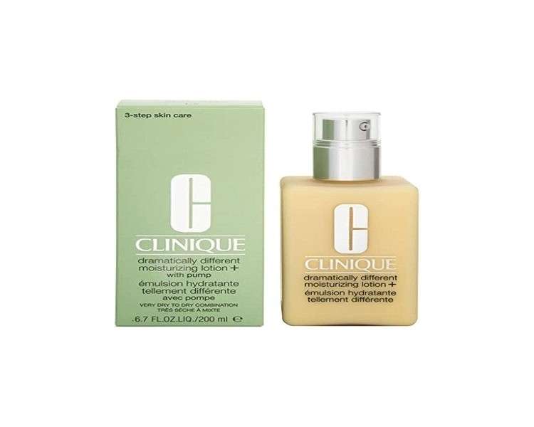 Clinique Dramatically Different Moisturizing Lotion + for Very Dry to Dry Combination Skin 6.7 fl.oz. 200ml