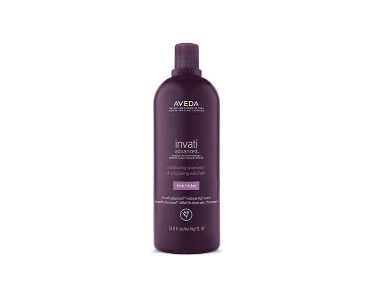 Aveda Invati Advanced Exfoliating Shampoo Rich 1000ml Lavender