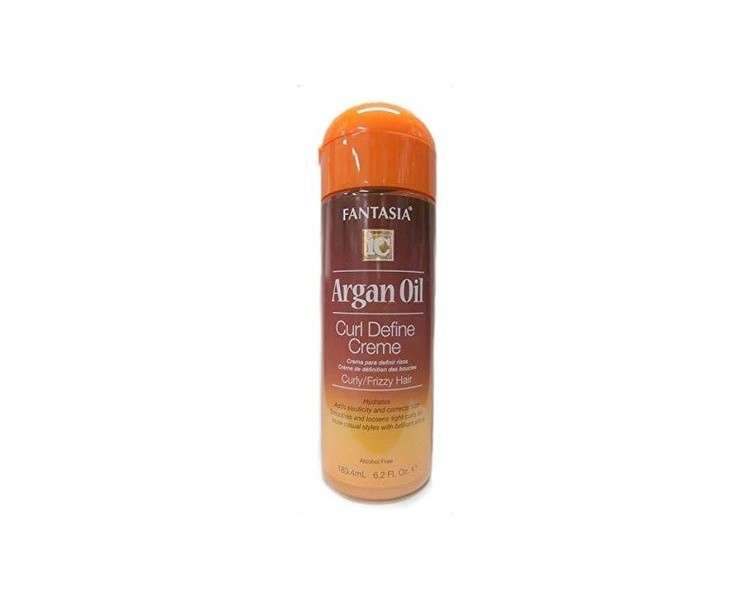 IC Fantasia Argan Oil Curl Define Creme for Curly/Frizzy Hair 183.4ml