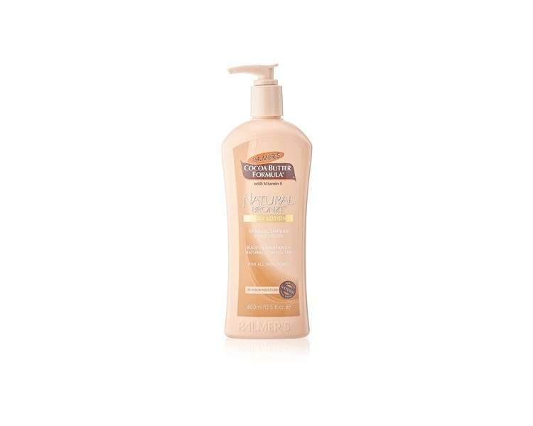 Palmers Natural Bronze Gradual Tanning Bottle 400ml Cocoa Butter