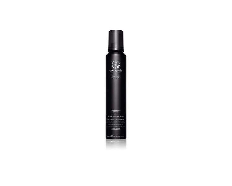 Paul Mitchell Awapuhi Wild Ginger HydroCream Whip Anti-Frizz Styling Foam for Dry, Damaged Hair 200ml