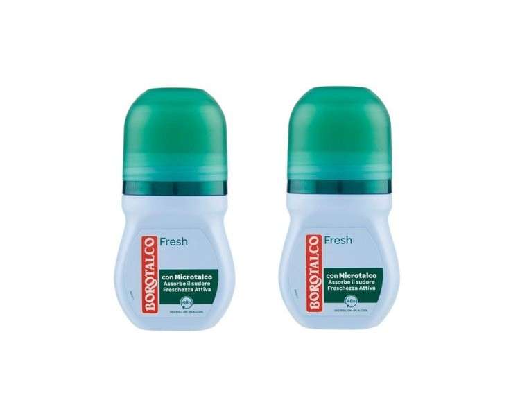 Borotalco Deo Roll On Fresh Microtalc 50ml