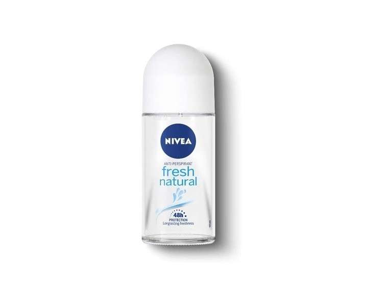 Nivea Natural Fresh Roll-On Anti-Perspirant 48H 50ml