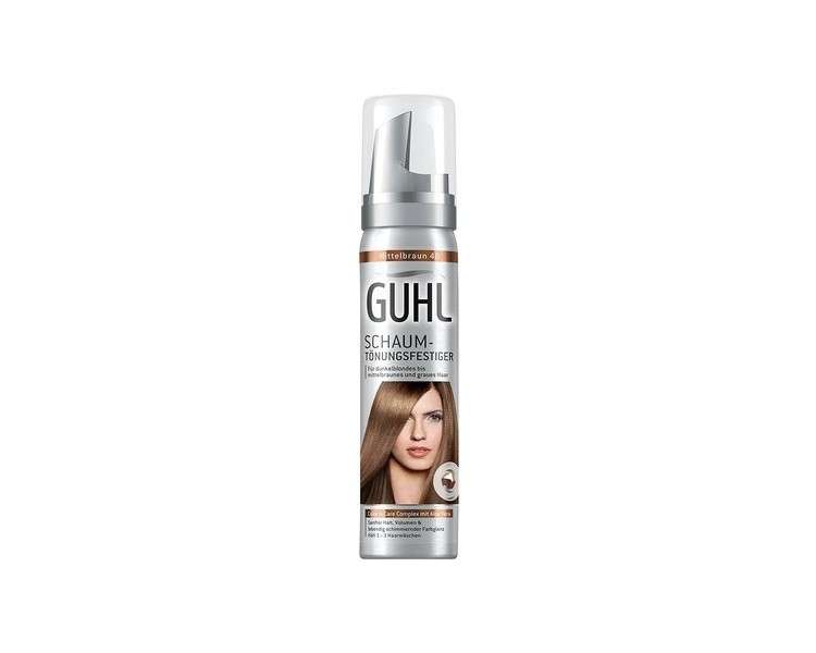 Guhl Foam Tint Firmer, 40 Medium Brown With Aloe Vera For Dark Blonde To Medium