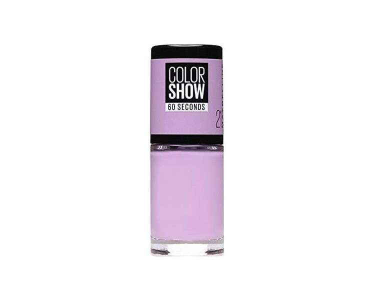 Maybelline Color Show Nail Polish 21 Lilac Wine 7ml