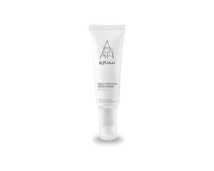 Alpha-H Daily Essential Moisturiser SPF 50 Plus 50ml