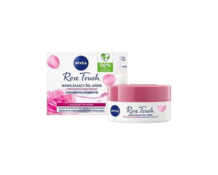 Nivea Rose Touch Moisturizing Gel-Cream 50ml