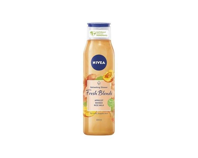 Nivea Fresh Blends Apricot Mango Rice Milk Shower Gel 300ml