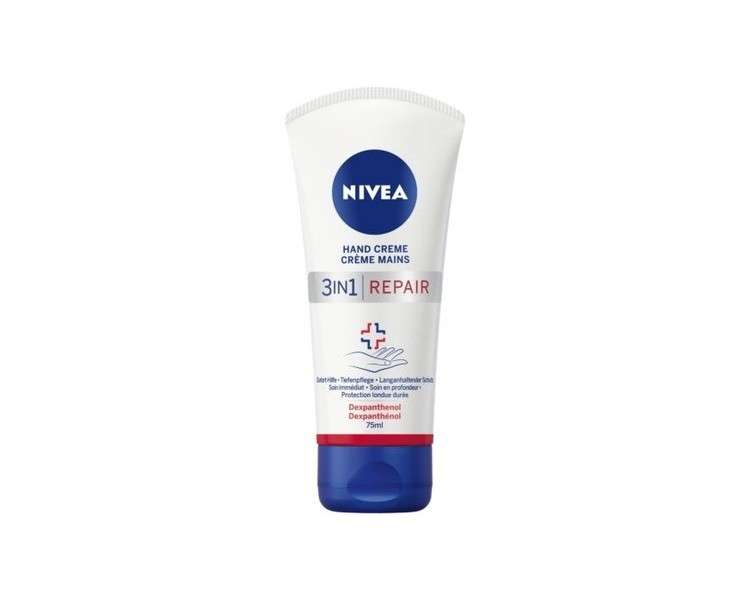 Nivea 3in1 Repair  Regenerating Hand Cream - 75ml