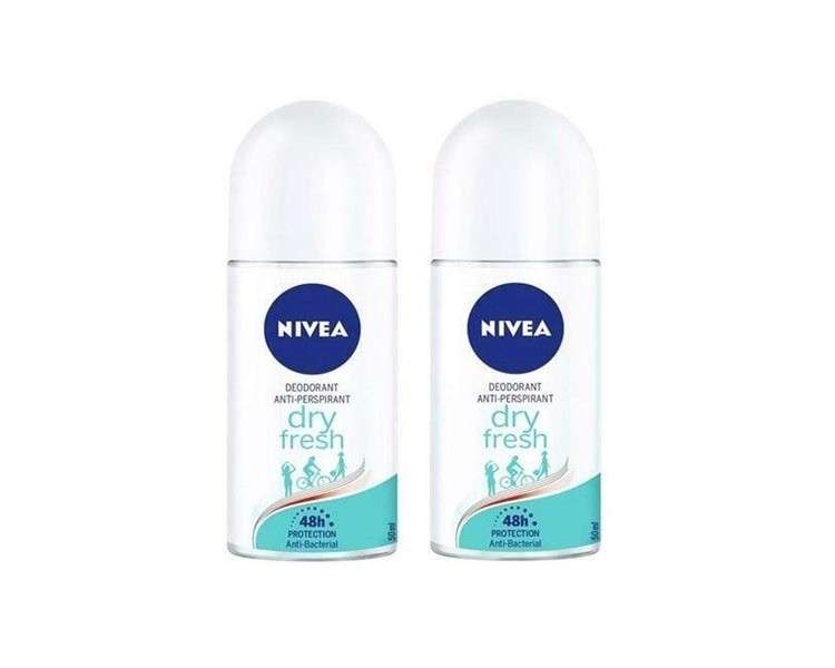 Nivea Dry Fresh Antiperspirant Deodorant Roll-On 50ml