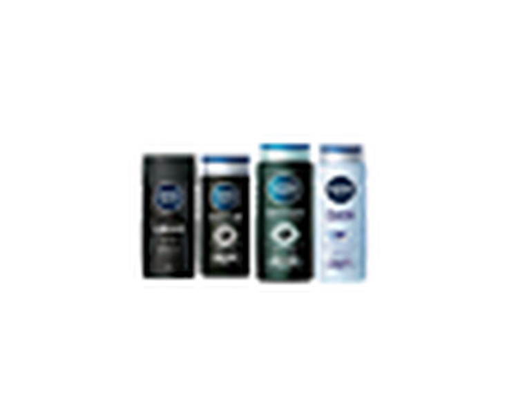 Nivea Men Shower Gel Pure Impact Active Clean Deep Clean Refresh Body Wash
