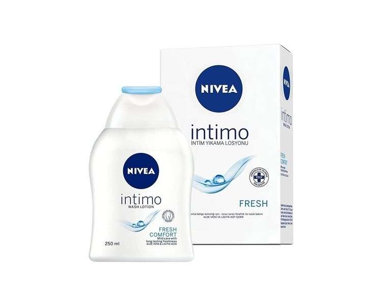 Nivea Intimo Fresh Intimate Wash Lotion 250ml 8.3 fl oz