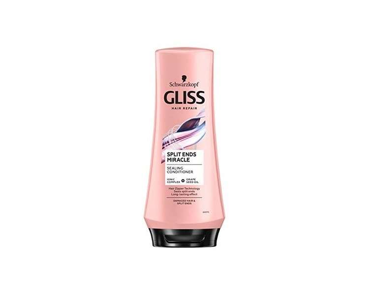 GLISS Kur Split Ends Miracle Conditioner 200ml 6.8 fl oz