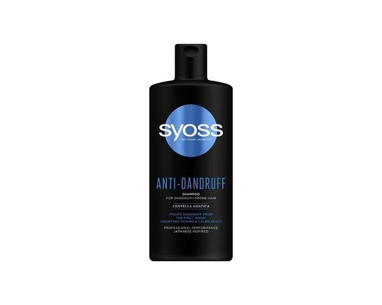 Syoss Anti-Dandruff Shampoo for Dandruff-Prone Hair 440ml