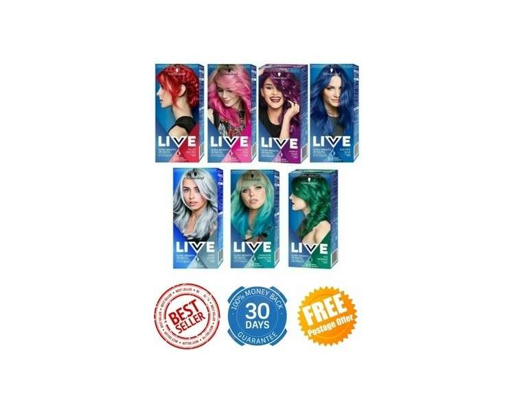 Schwarzkopf Live Intensive Color Permanent Hair Dye