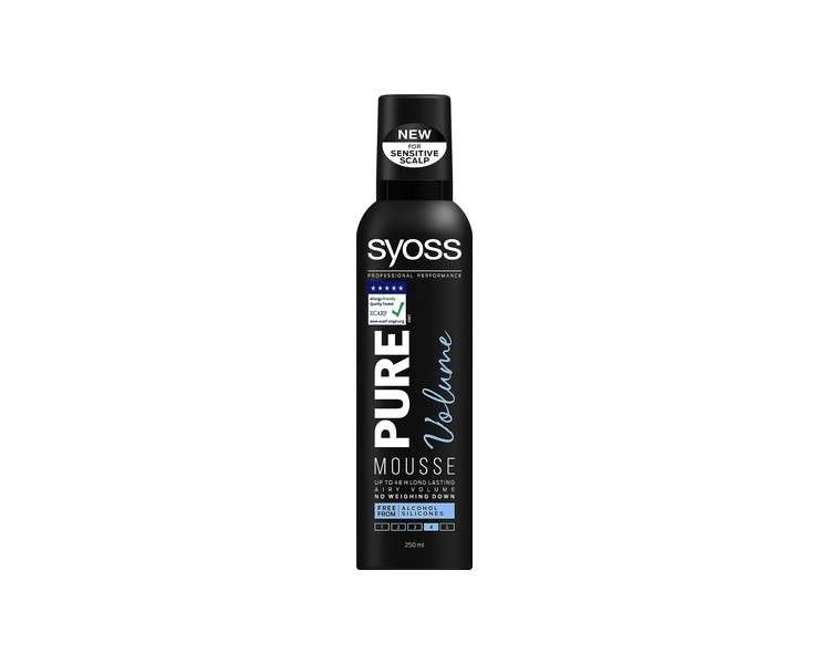 Syoss Pure Volume Mousse 250ml