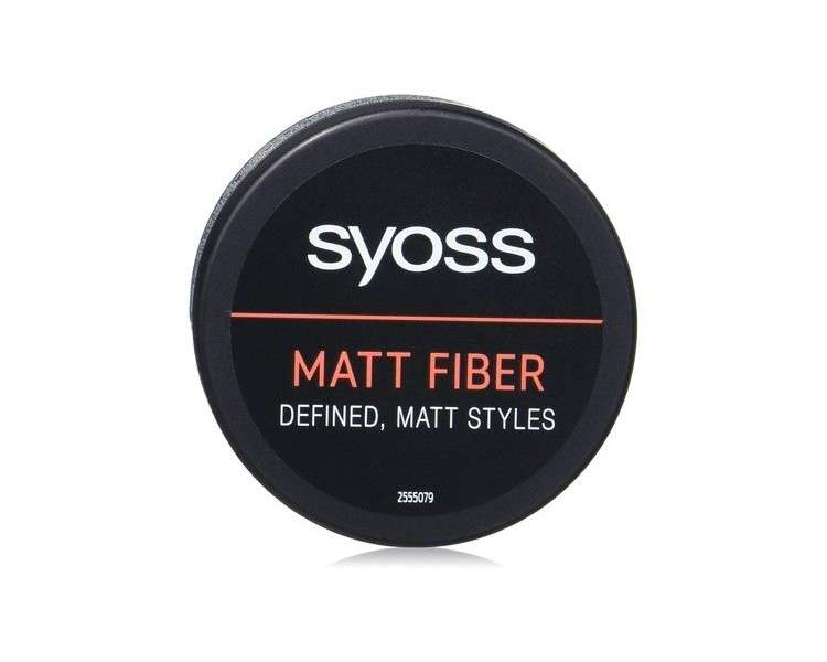 Syoss Matte Hair Styling Fibre Paste Medium Matt Effect 100ml