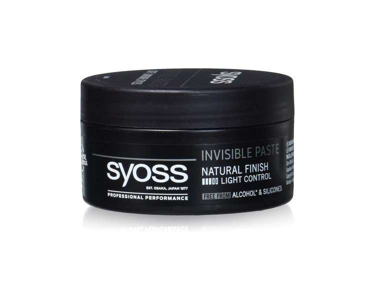 Syoss Invisible Hair Styling Paste Medium Shine 100ml