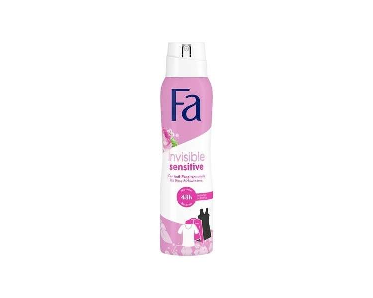 Fa Invisible Sensitive antiperspirant deodorant spray 150ml