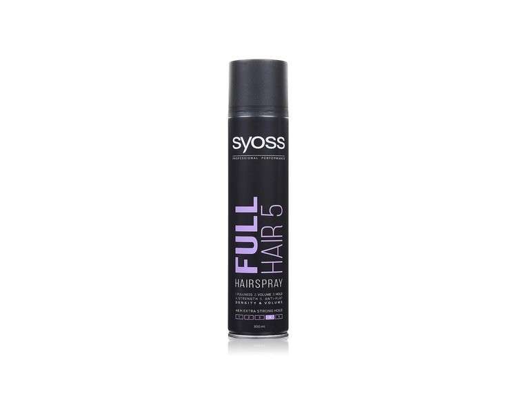 Syoss Full Hair 5 Extra Strong Hair Spray 300ml