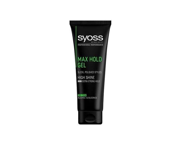 Syoss Gel Max Hold Hair Gel 250ml